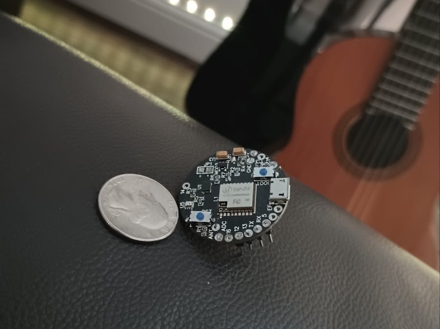 ButtonBoard Button Sized Wearable Sensor Board
