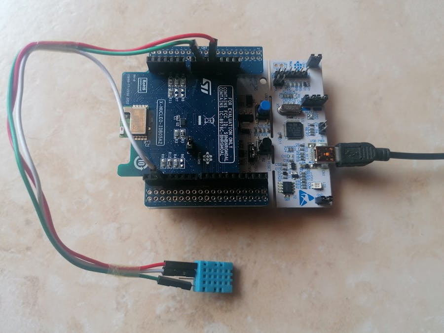 Bluetooth BLE communication using STM boards
