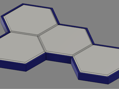 Modular RGB tiles - corrected !