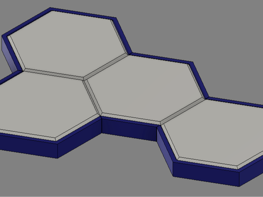 Modular RGB tiles - corrected !