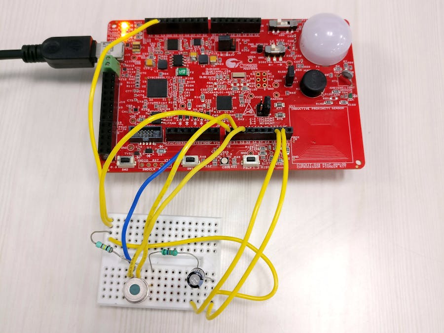 Non-contact temperature measurement using a thermopile