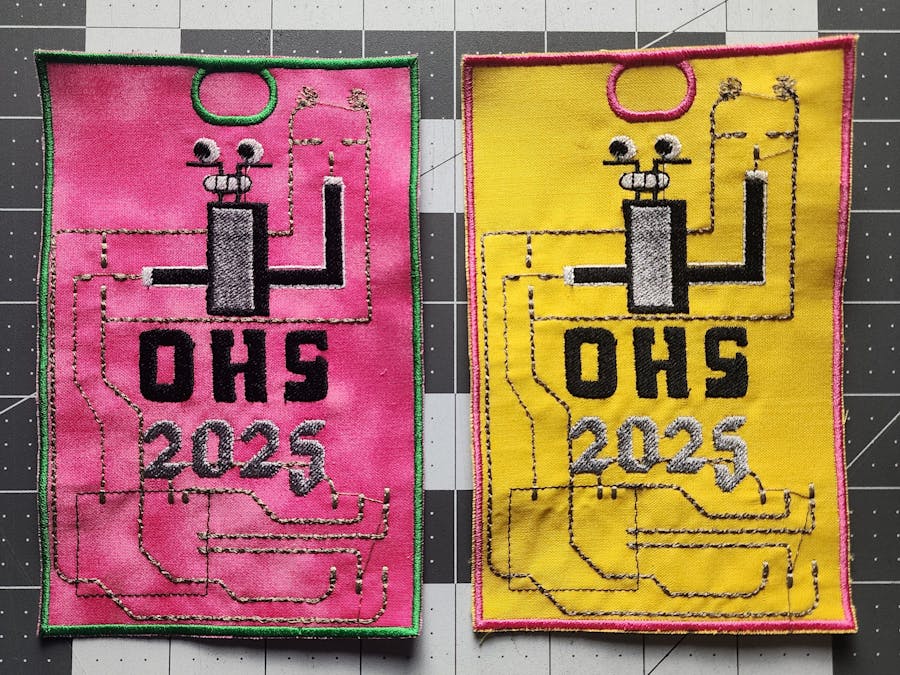 Open Hardware Summit Badge 2025