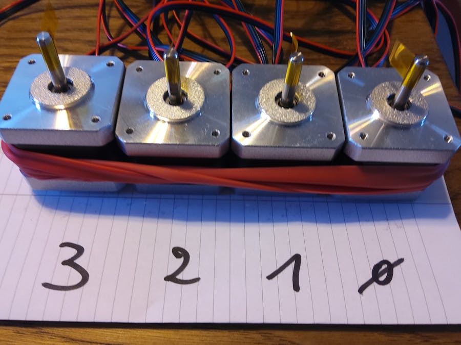 Raspberry Pico PIO Stepper Motor driver: 4 motors per PIO