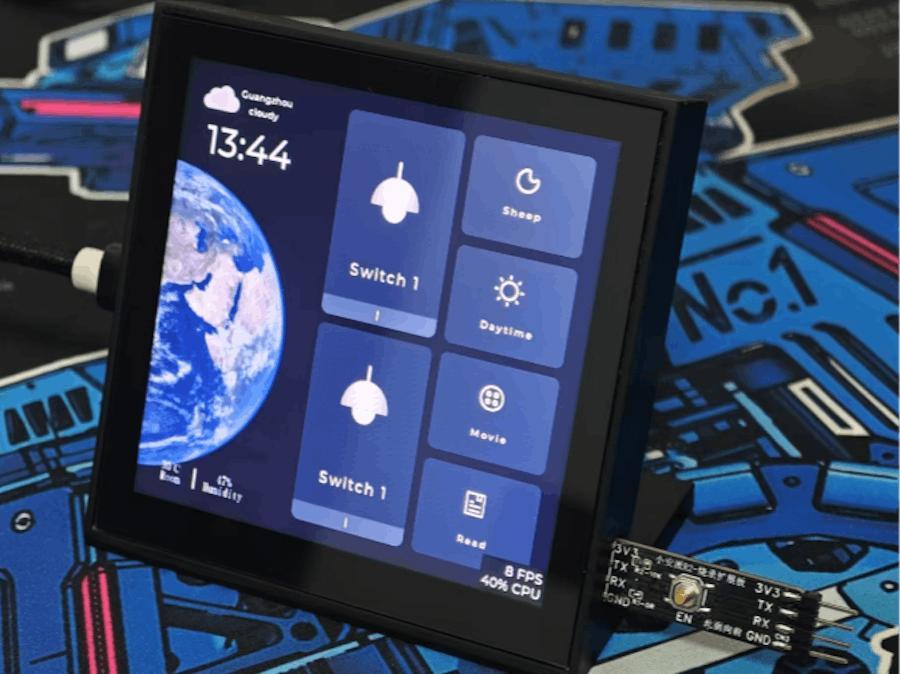 [Open Source] AiPi-Eyes-R2 Vertical Desktop Case Design