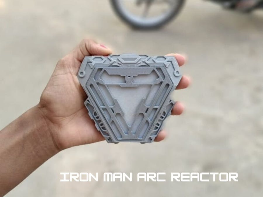 DIY Iron Man Arc Reactor With RGB Effects