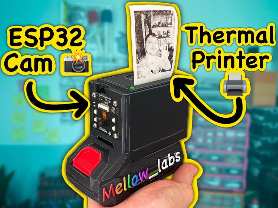 Build Your Own ESP32 Instant Camera!