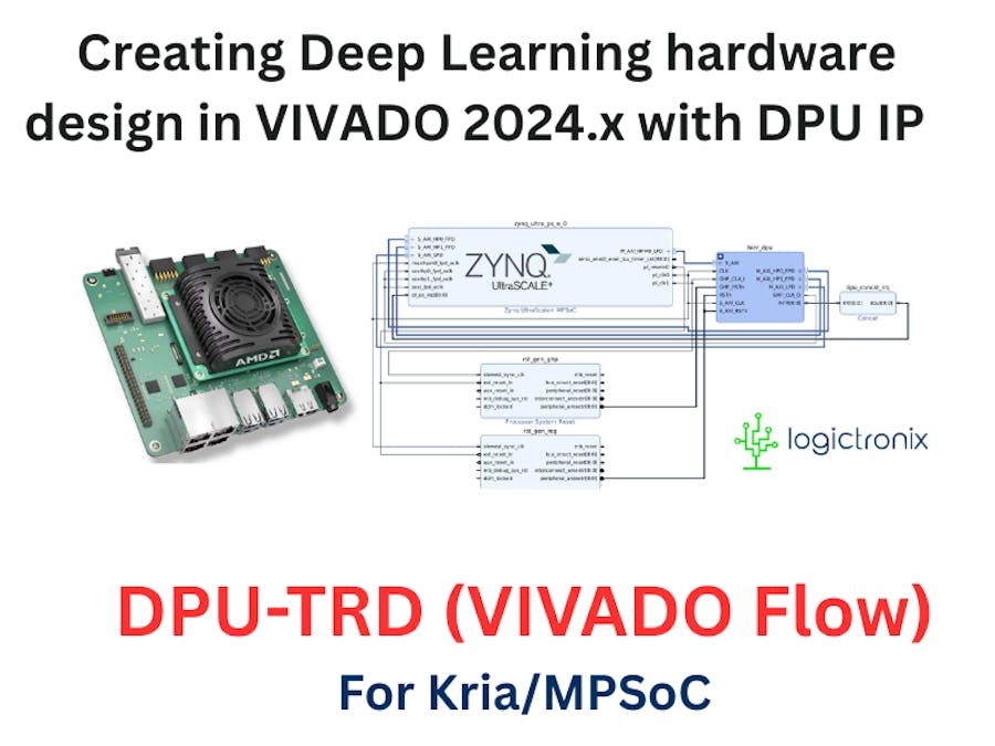 Vitis-AI DPU-TRD for 2024.x with VIVADO and Kria/MPSoC