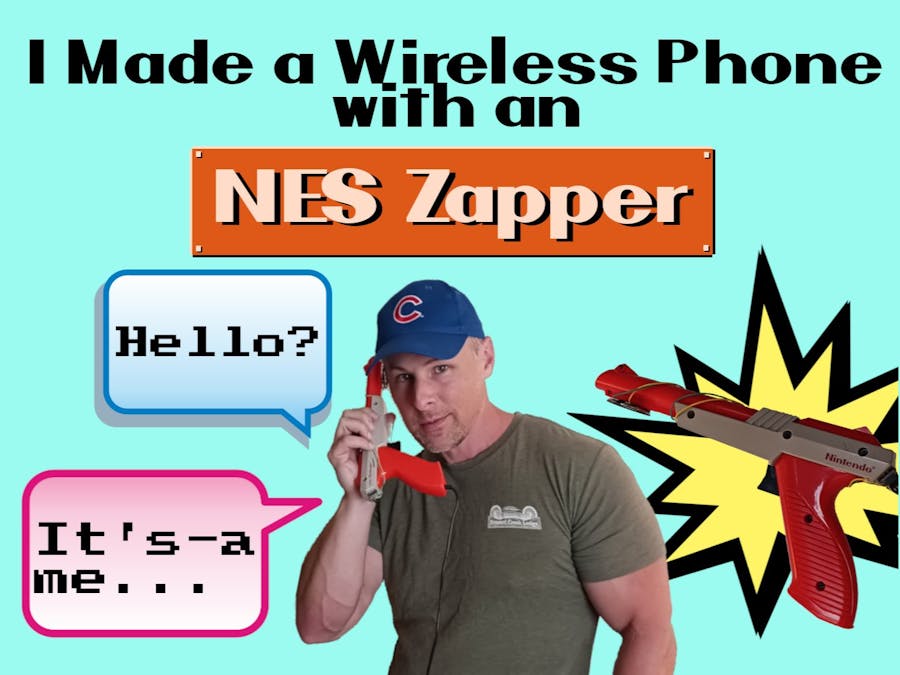 I Made a Wireless Phone With an NES Zapper