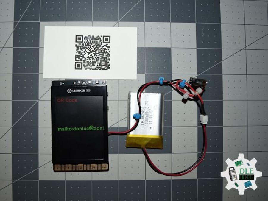 Project #30 - UNIHIKER - AI-QR Code Scanner - Mk13