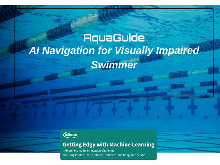 AquaGuide: AI Navigation for Visually Impaired Swimmer