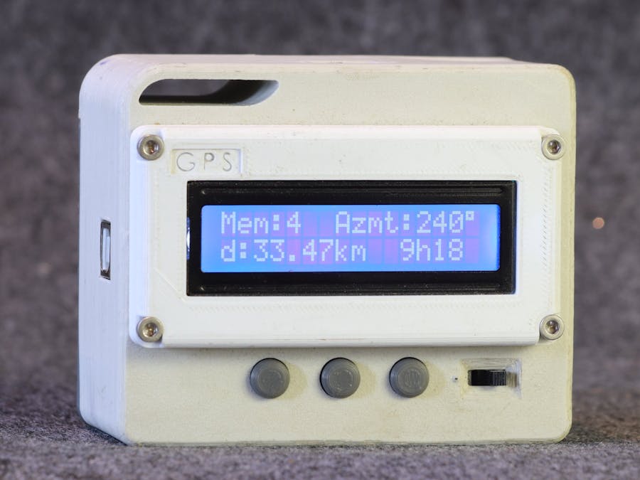 Minimalist Standalone GPS for Hiking, Field Work, Radio...