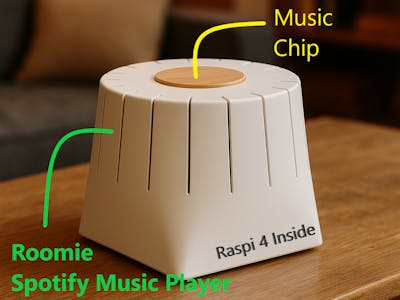 Roomie Pi: A NFC controlled Spotify Music Player for Kids