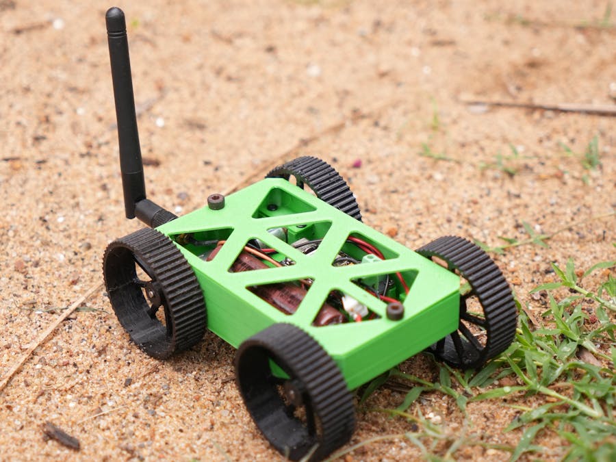 ESP32-Powered 4x4 RC Rover Fully 3D Printed & Wi-Fi Control