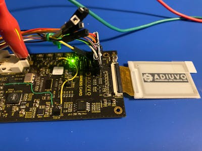 FPGA Based E-Paper Business Card