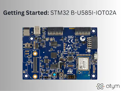 Getting Started with Atym: STM32 B-U585I-IOT02A - Hackster.io