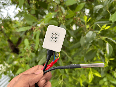 DIY Waterproof IoT Temperature Monitor - DFRobot Beetle C3