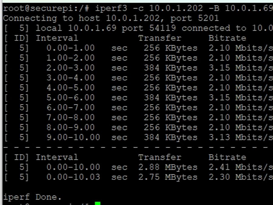 Testing Network Performance on Dual Ethernet SP2302