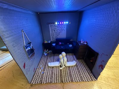 Physical Comp + Art Collab - Victims of domestic violence