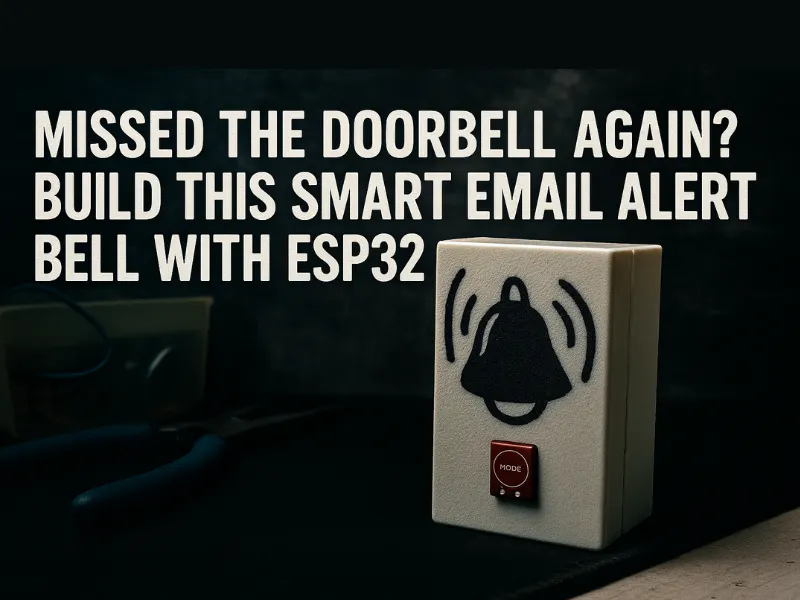Never Miss the Doorbell Again: Build This Smart Email Bell - Hackster.io