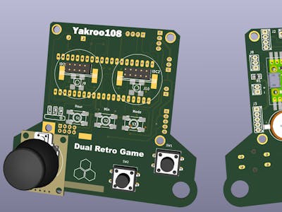 Dual LCD Retro Game