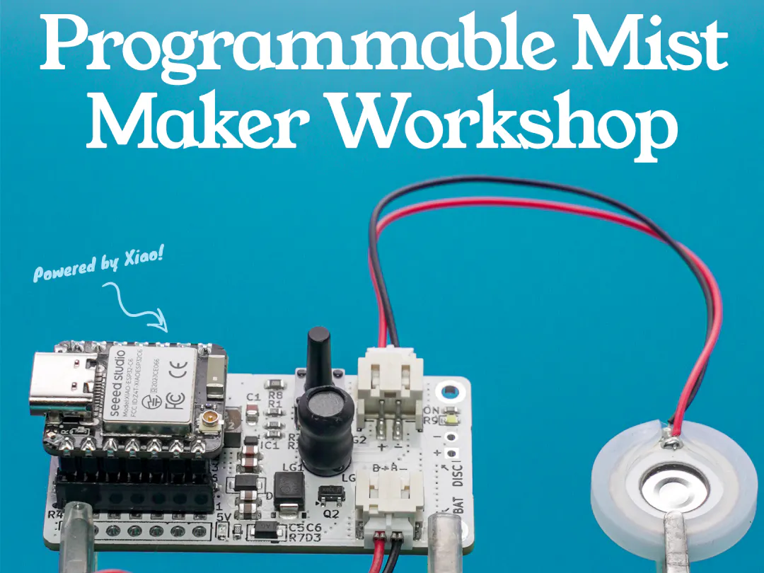 Waste into Wonder: Making Programmable Mist Makers - Hackster.io