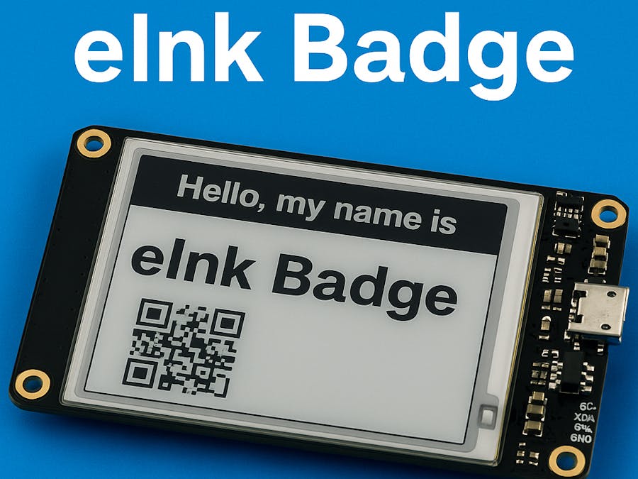 eInk Badge