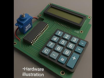 Keypad-Based Precision Servo Motor Angle Controller