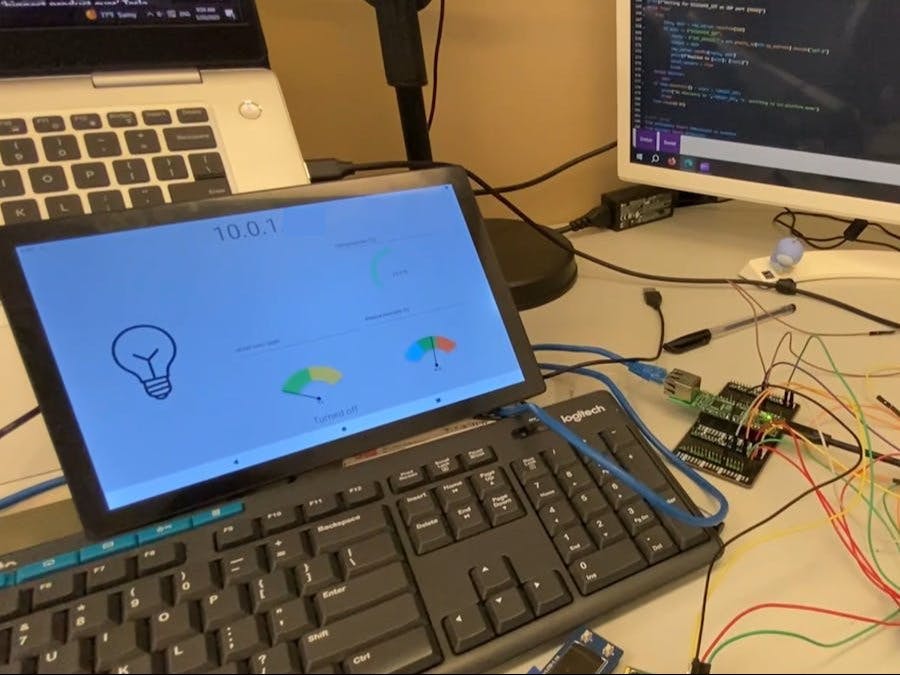 Android App controlling W5100S-EVB-Pico 2 as IOT device