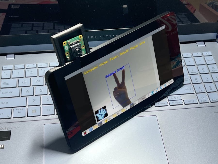 AI-driven gesture recognition and rock-paper-scissors game