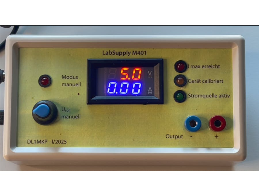 LabSupply - controllable power supply unit with M401