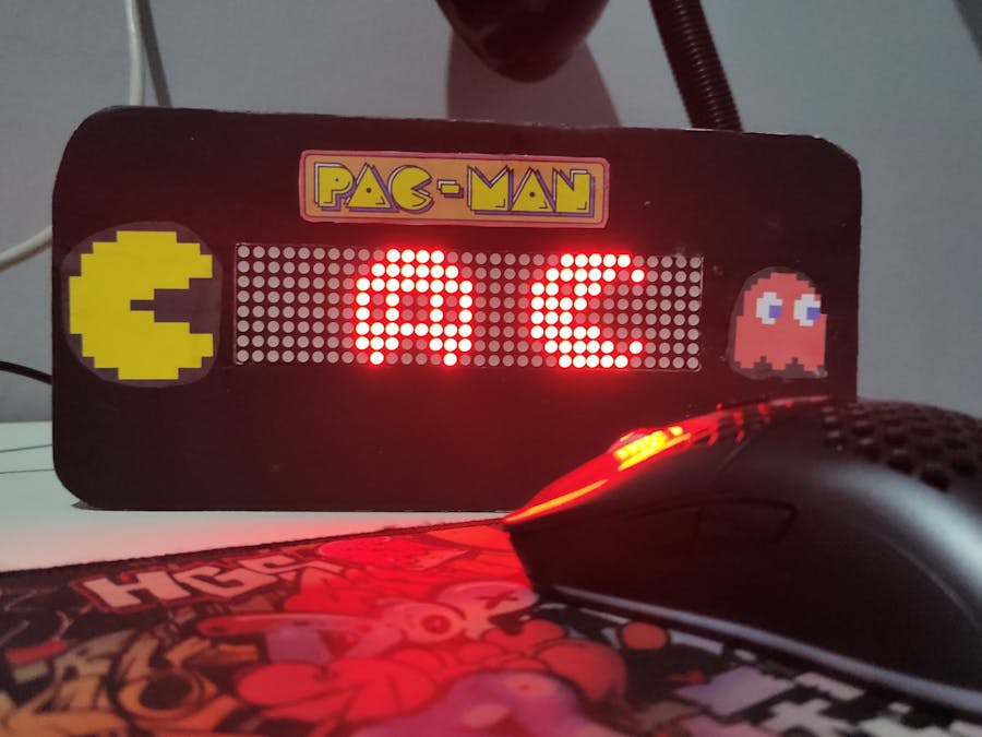 Pacman Table Decorations XIAO ESP32-S3