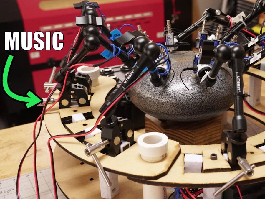 Robotic Drummer With Arduino Opta