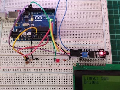 🔰How to make a Control Light sensor using LDR
