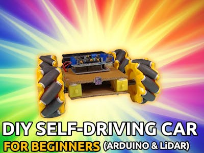 DIY Self-Driving Car for Beginners (Arduino & LiDAR)