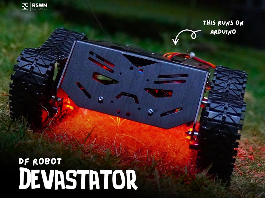 Arduino Tank Robot | DFROBOT Devastator