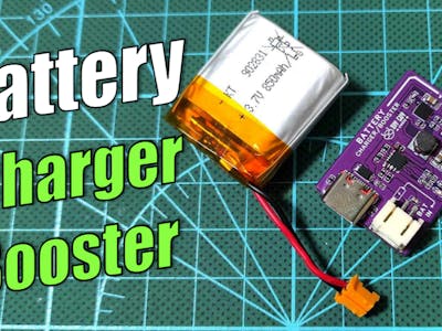 DIY Lithium Battery USB Charger Booster