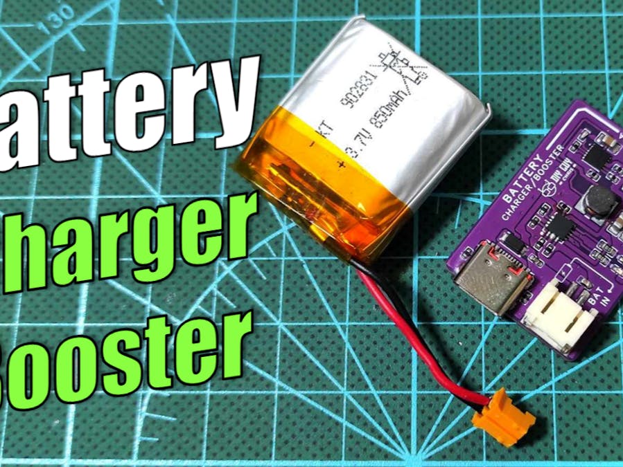 DIY Lithium Battery USB Charger Booster