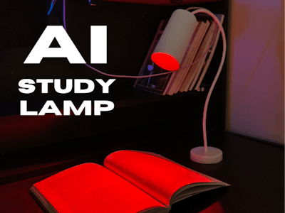 AI Study Lamp - Helps Reduce Distractions