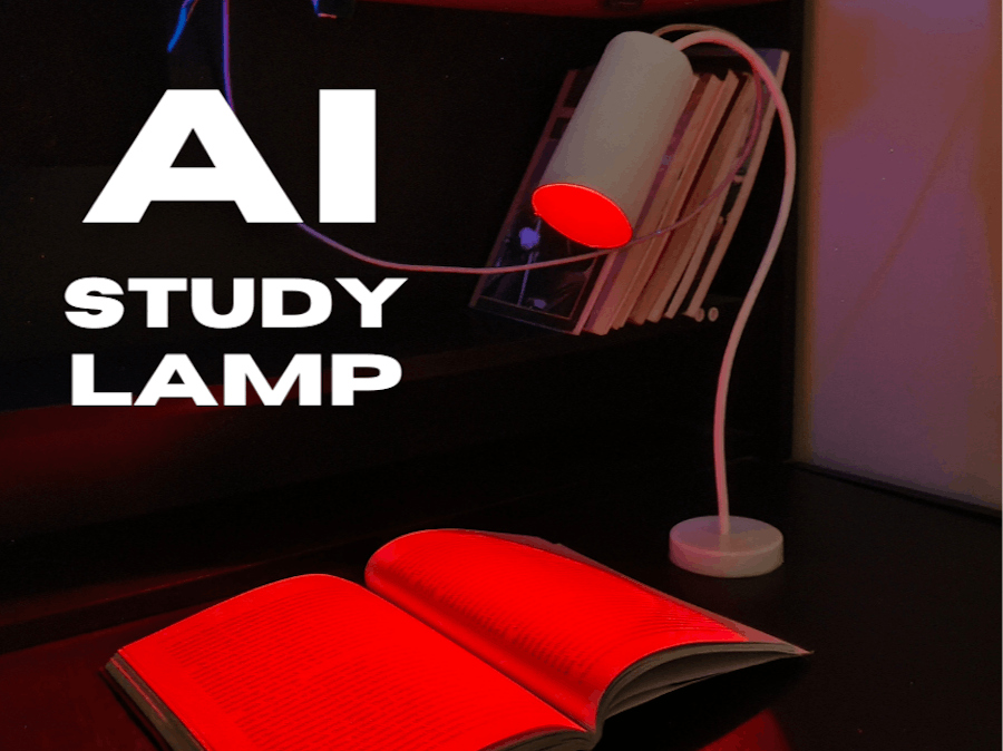 AI Study Lamp - Helps Reduce Distractions