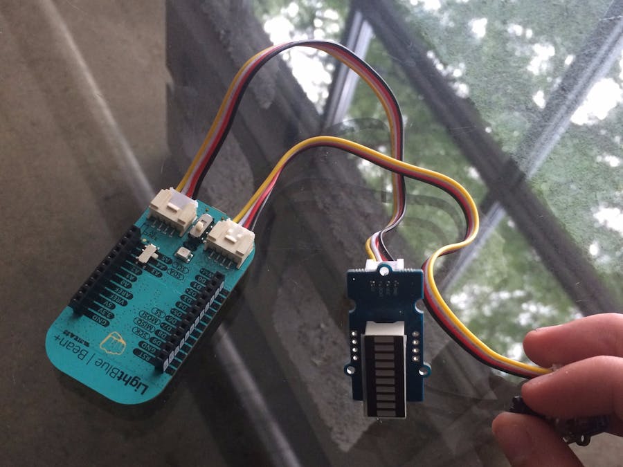 Grove LED Bar Controller with the Bean+