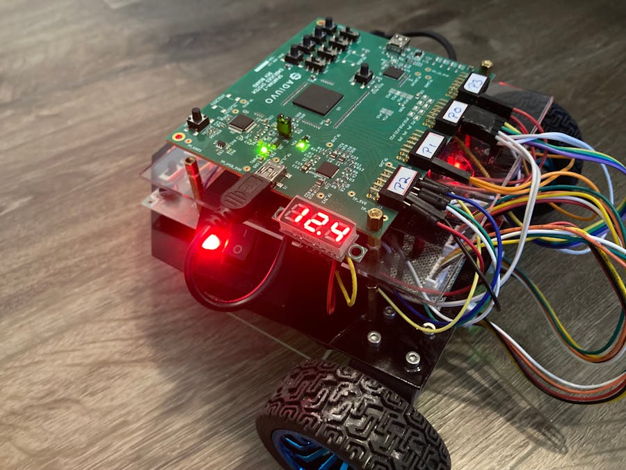 RTL Level, FPGA Design of a Mobile Robot Motor Controller