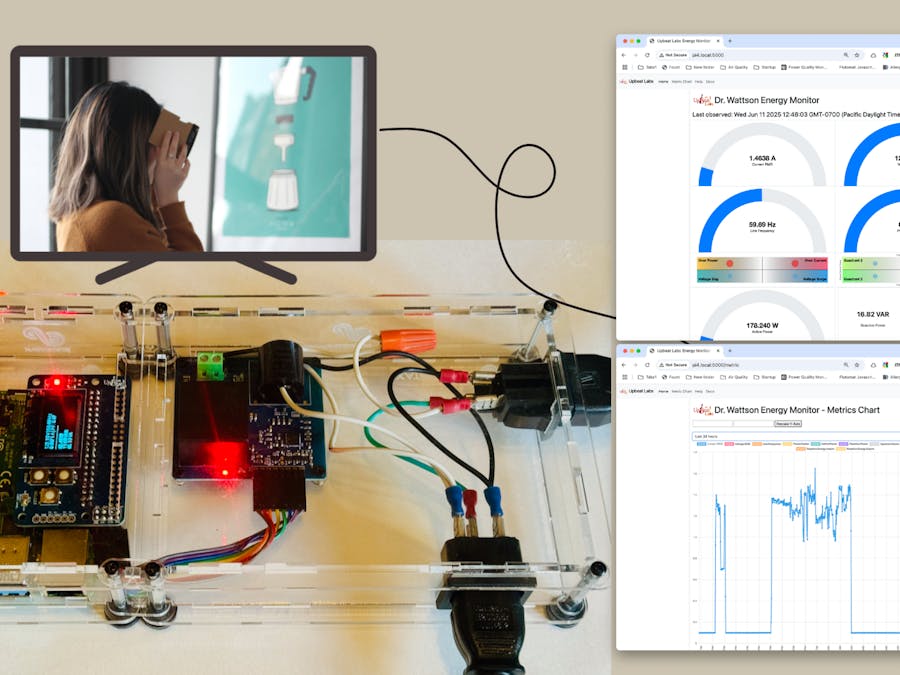Energy Monitoring Device with integrated Web App