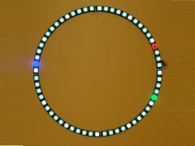 Analog Clock using WS2812