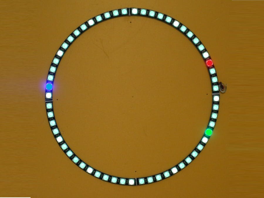 Analog Clock using WS2812