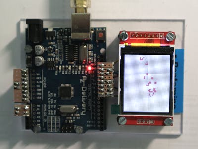 Game of Life on a small TFT display