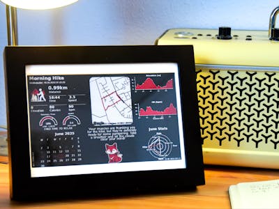 E-Paper Dashboard — Where Sport, AI and ePaper Meet