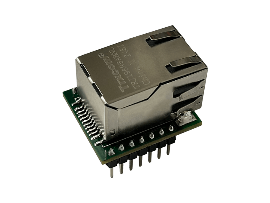 Smallest Ethernet to UART converter
