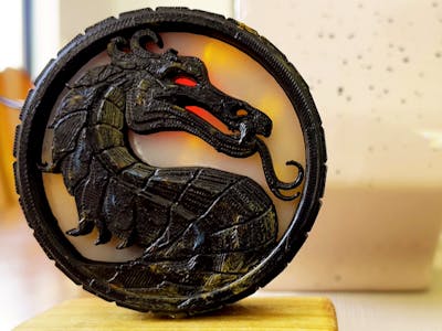 3D Printed Breathing IC555 LED Trophy