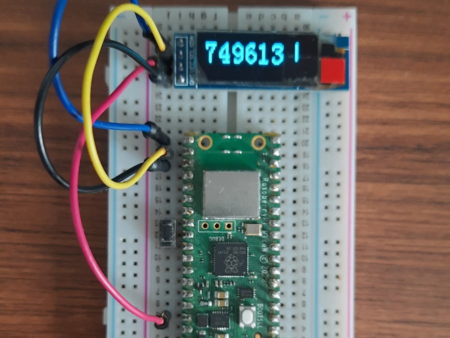 Building a One-time Password Token with the Pi Pico W