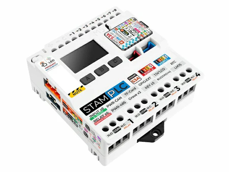 M5Stack STAMP PLC as real PLC!